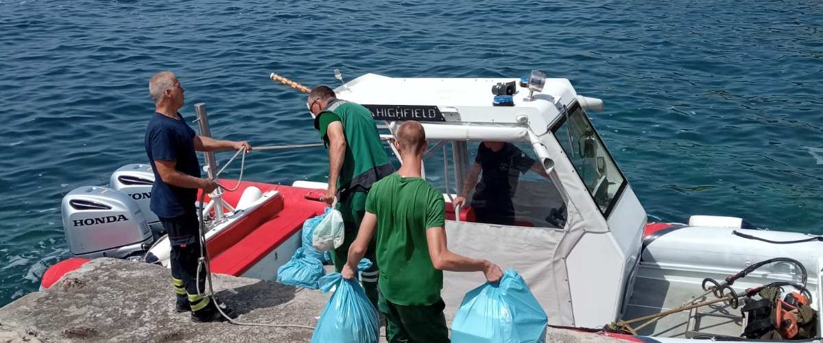 Akcija čišćenja i košnje otoka Sv. Ivana