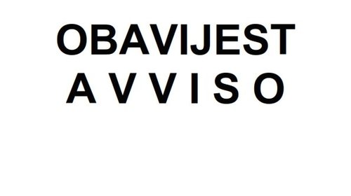 AVVISO - PARCHEGGI APERTI