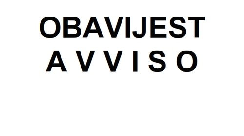 AVVISO - SCHEDE MENSILI