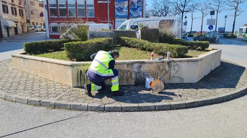 GRAFITTI - RIVA DEI COMBATTENTI CADUTI