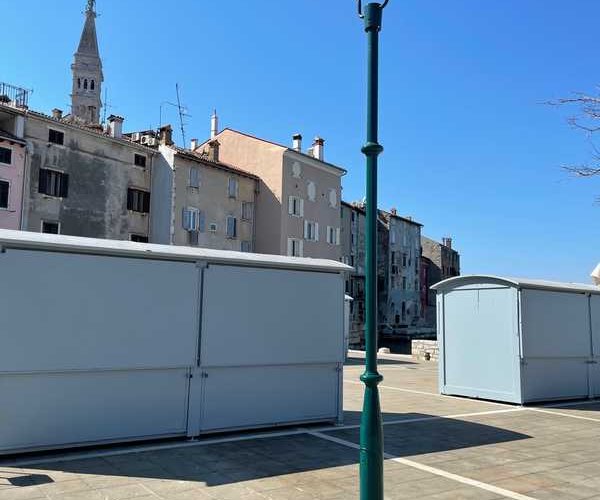 VERNICIATURA DEI PALETTI E DEI LAMPIONI