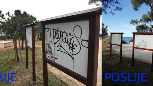 Panelli informativi a punta corrente