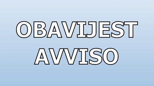 AVVISO - GIORNATA DELLA CITTÀ DI ROVIGNO