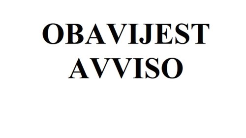 AVVISO - PREZZI DI PARCHEGGIO DEI PARCHEGGI APERTI